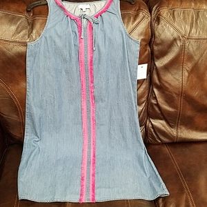 NWT Crown & Ivy Chambray Dress Size 14